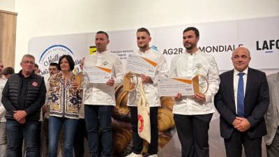 Dylan DA SILVA sur le podium