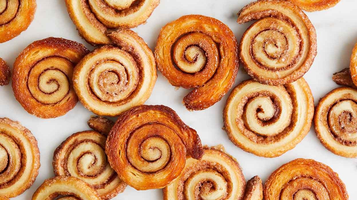 pâtisserie réalisées à la cannelle