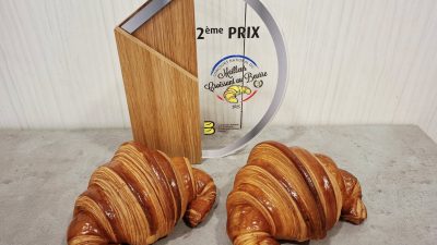 prix deuxième meilleur croissant au beurre