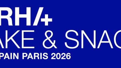 Logo officiel du Sirha Bake & Snack Europain Paris 2026, salon international de la boulangerie et du snacking