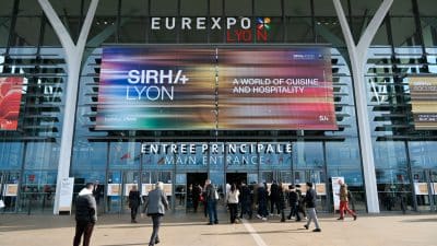 façade eurexpo lyon sirha