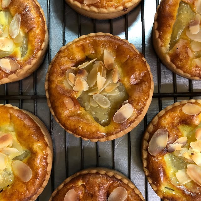 tarte aux poires