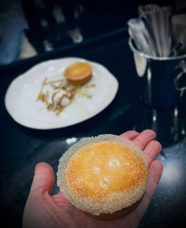 Tarte soufflée au sapin