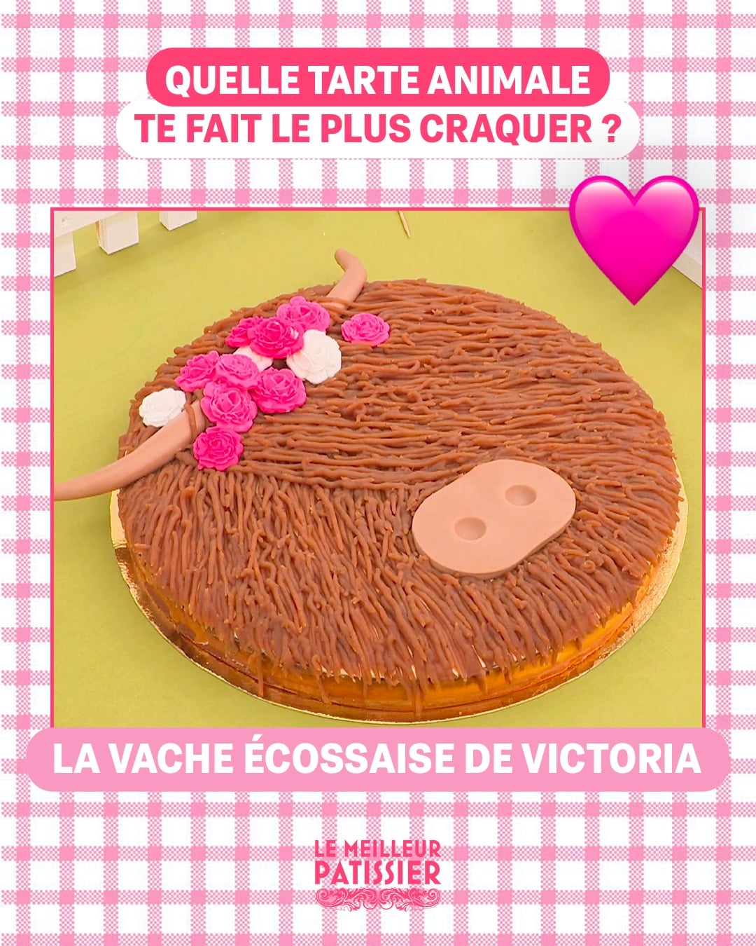 tarte vache de victoria weber