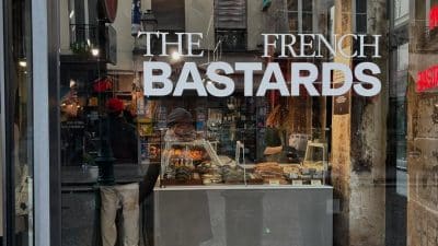 the French Bastards vitrine