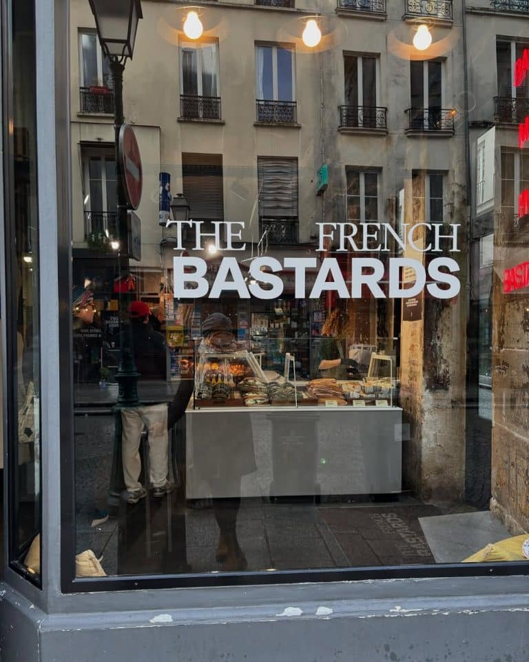the French Bastards vitrine